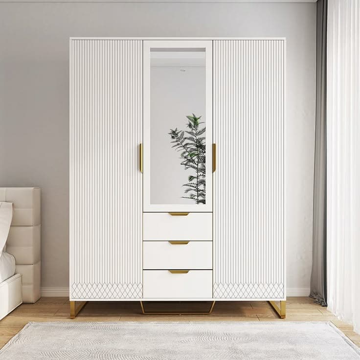 Placard coulissant miroir